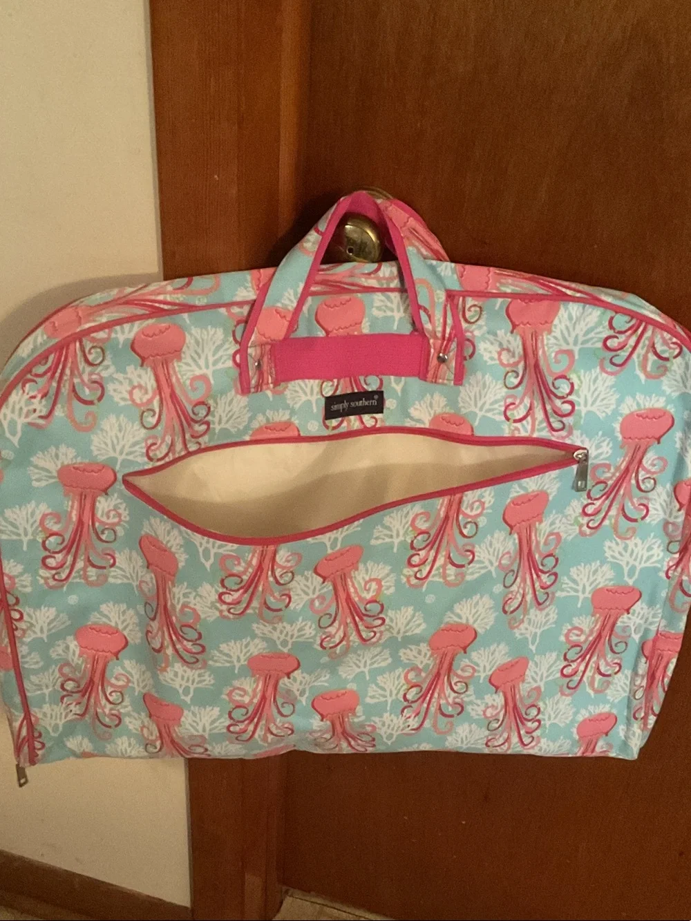Simply Southern hanging dress bag
